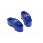 Σφιγκτήρας τιμονιού μηχανής KITE UPPER BAR CLAMP MC 28 Blue thumb